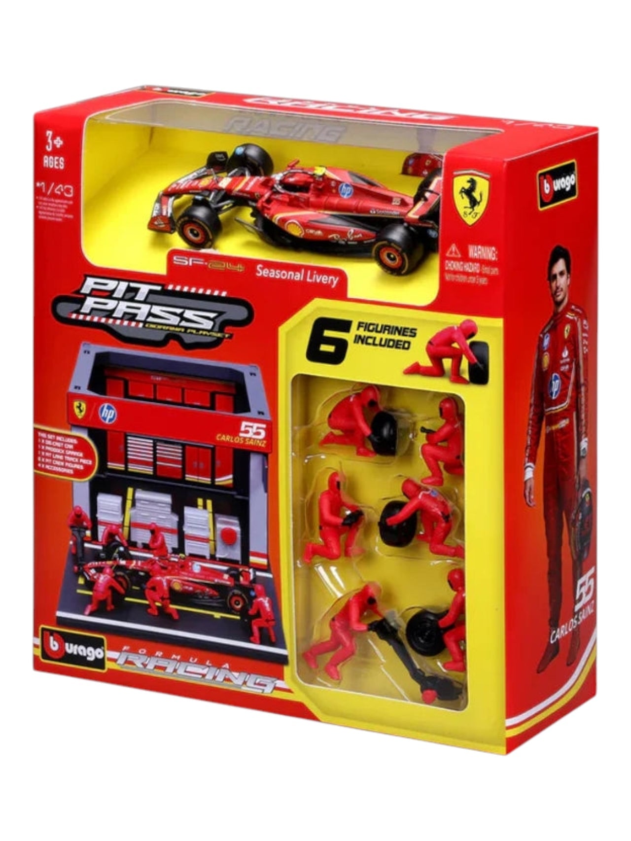 BBURAGO - 2024 Ferrari SF-24 Pit Pass, Leclerc #16