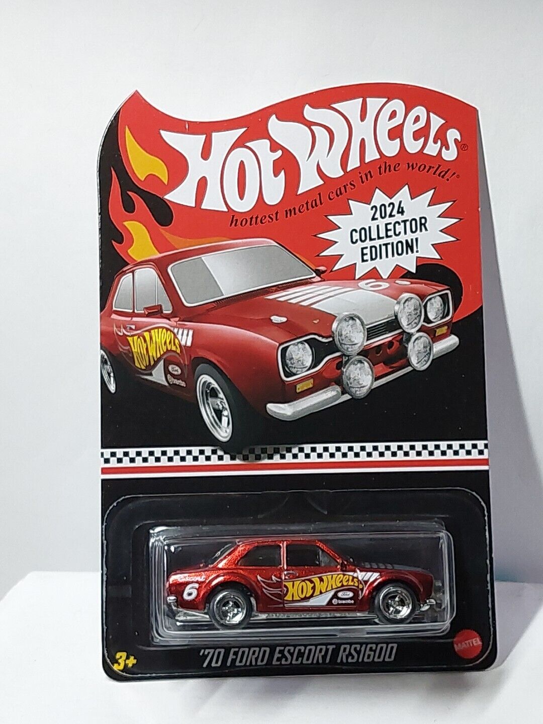 2024 COLLECTOR EDITION - 70 FORD ESCORT RS1600 - 2B - Its Fun- Hot wheels - matchbox - diecast