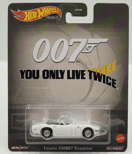 HOT WHEELS PREMIUM - 007 YOU ONLY LIVE TWICE - TOYOTA 2000GT ROADSTER - 4C - Its Fun