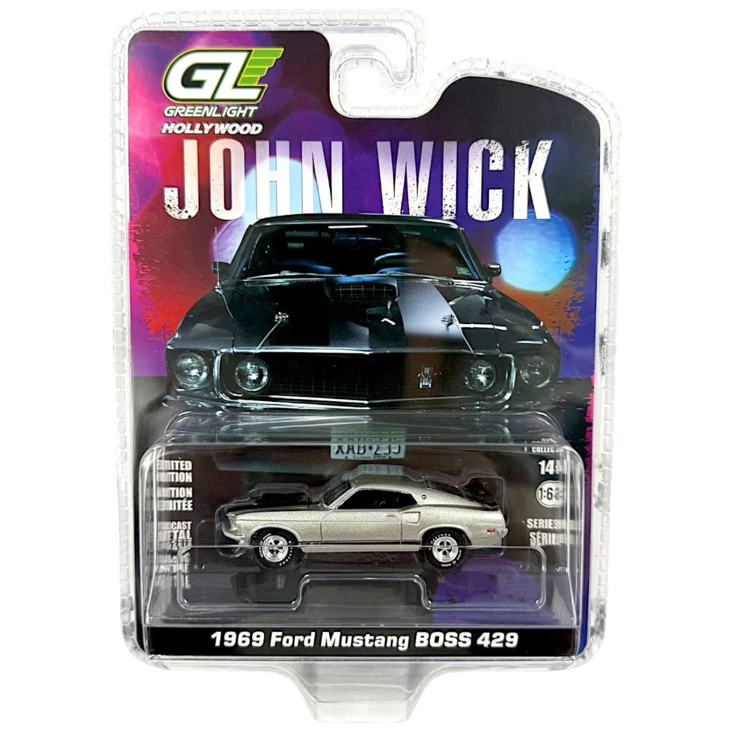 GREENLIGHT - JOHN WICK - 1969 FORD MUSTANG BOSS 429
