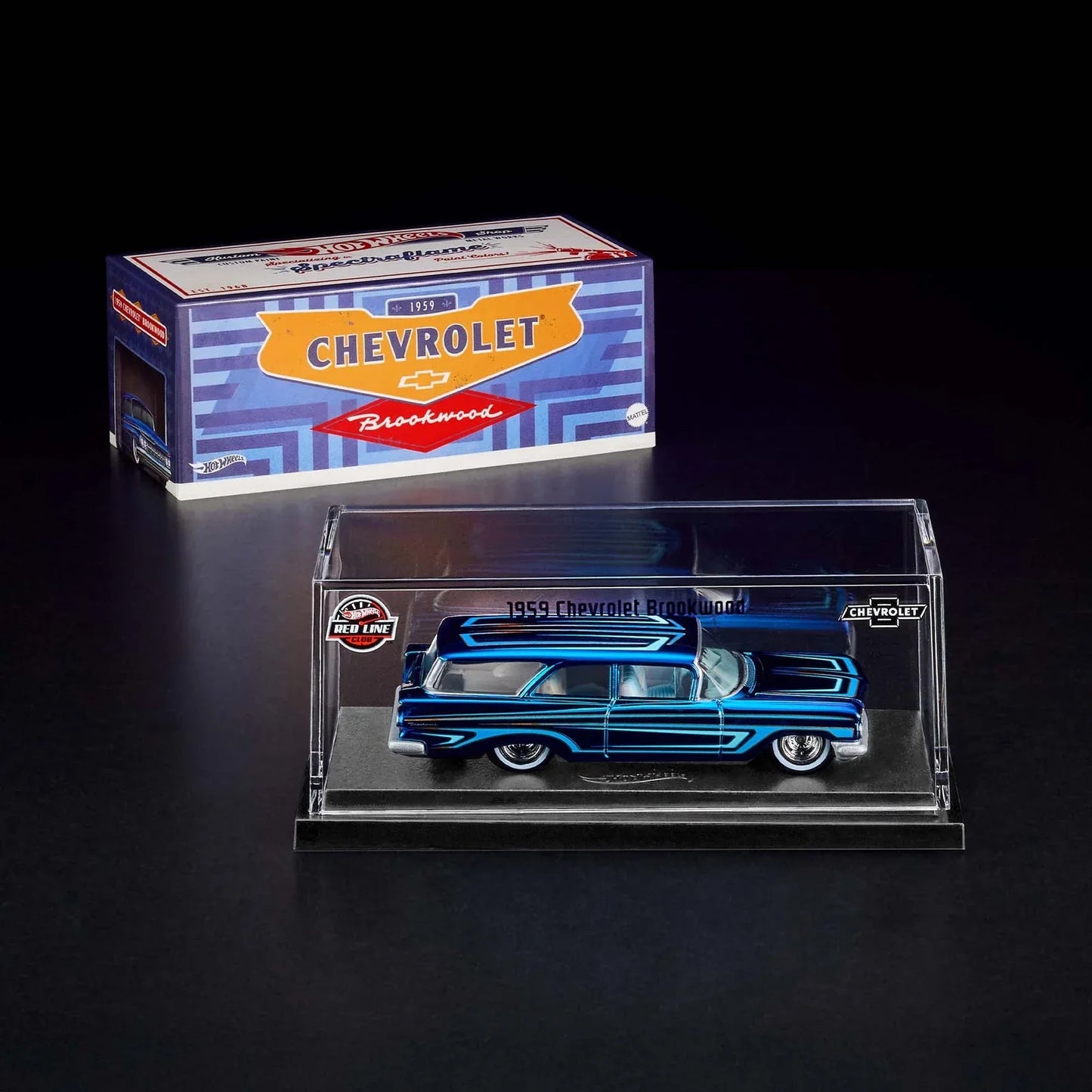 UNSEALED - RLC - HOT WHEELS - 1959 CHEVROLET BROOKWOOD - Its Fun