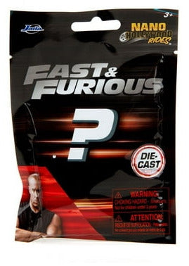 JADA - FAST AND FURIOUS - NANO CARS - MYSTERY PACK - PLEASE REFER IMAGES