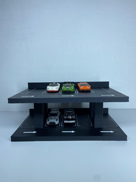 3D PRINTED PARKING STRUCTURE FOR 1:64 CARS