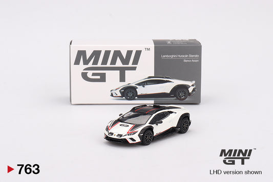 MINI GT -# 763 - Lamborghini Huracán Sterrato Bianco Asopo