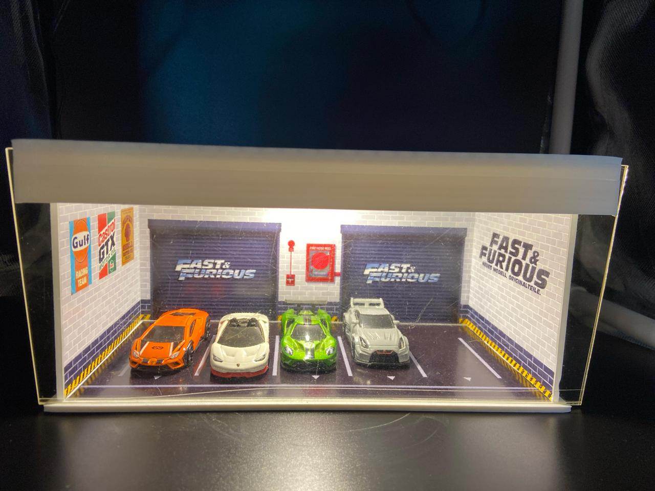 DIAROMA - DIY - FAST AND FURIOUS - IMAGE IS FOR REFERENCE - NEW FIBER GLASS AND FULLY PACKED PRODUCT WILL BE SENT - Its Fun