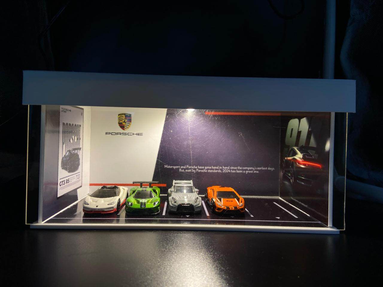 DIAROMA - DIY - PORSCHE - IMAGE IS FOR REFERENCE - NEW FIBER GLASS AND FULLY PACKED PRODUCT WILL BE SENT - Its Fun