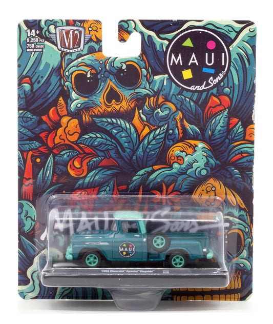 M2 - 1958 CHEVROLET APACHE STEPSIDE - Its Fun- Hot wheels - matchbox - diecast