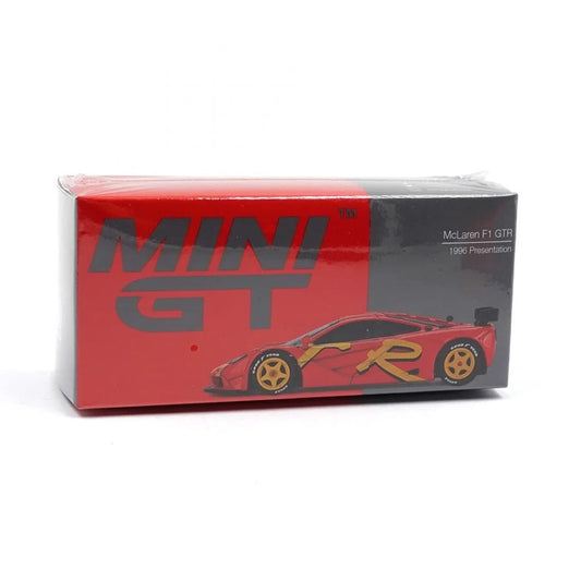 MINI GT - MCLAREN F1 GTR 1996 PRESENTATION - Its Fun- Hot wheels - matchbox - diecast