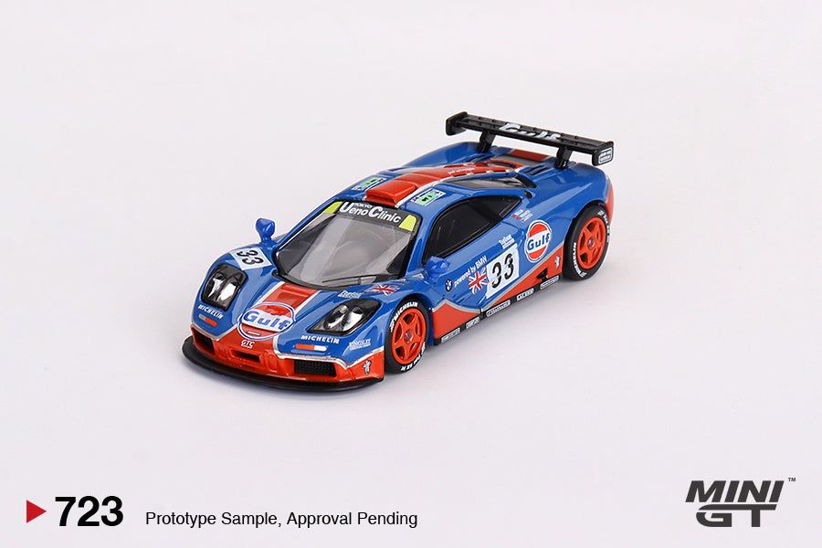 MINI GT - MCLAREN F1 GTR #33 - 1996 LE MANS 24 HRS - SEALED - Its Fun- Hot wheels - matchbox - diecast