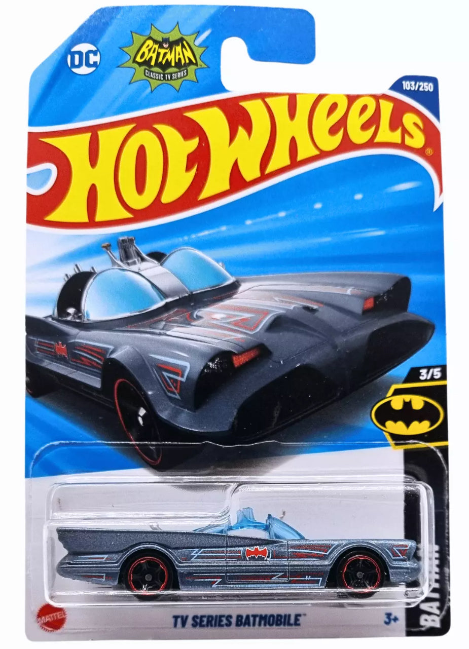 2025 MAINLINE -IMPORTED- TV SERIES BATMOBILE - 1B - Its Fun- Hot wheels - matchbox - diecast