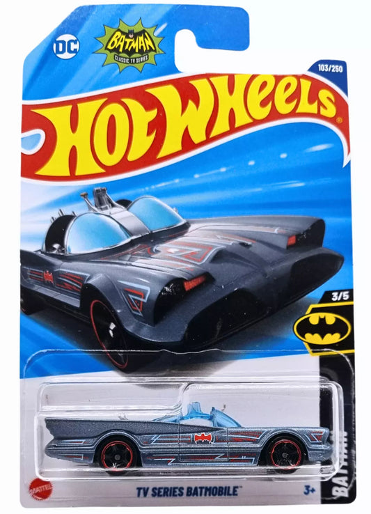 2025 MAINLINE -IMPORTED- TV SERIES BATMOBILE - 1B - Its Fun- Hot wheels - matchbox - diecast