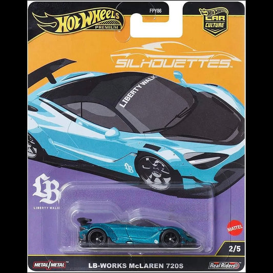 PREMIUM - SILHOUETTES - LB-WORKS MCLAREN 720S - 5B - Its Fun- Hot wheels - matchbox - diecast