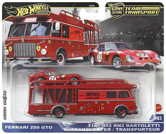 TEAM TRANSPORT - FERRARI 250 GTO / FIAT 642 RN2 BARTOLETTI TRANSPORTER - Its Fun