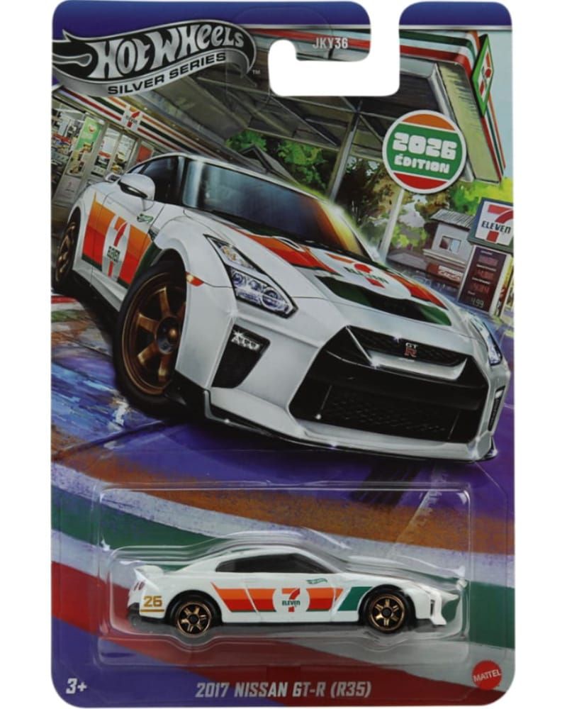 PRE-ORDER - HOT WHEELS -  7-ELEVEN 2017 NISSAN GT-R (R35) - ARRIVING AUGUST 15TH- AUGUST 30TH