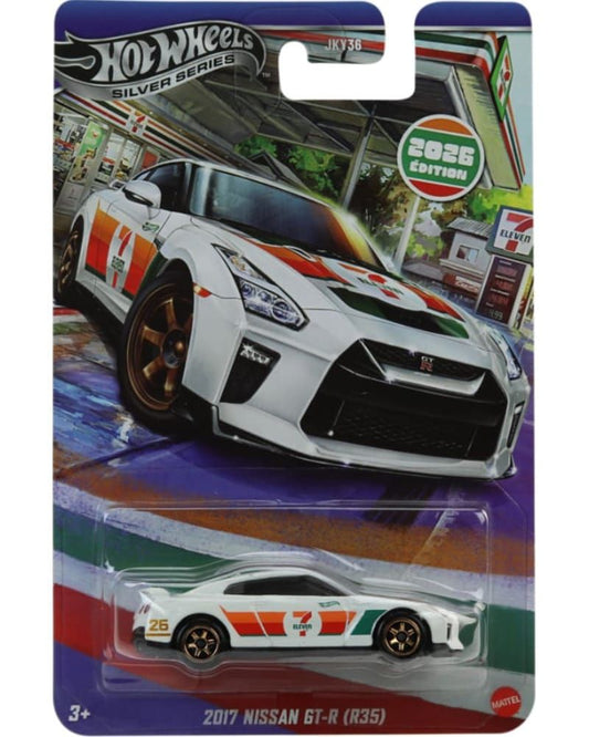 PRE-ORDER - HOT WHEELS -  7-ELEVEN 2017 NISSAN GT-R (R35) - ARRIVING AUGUST 15TH- AUGUST 30TH