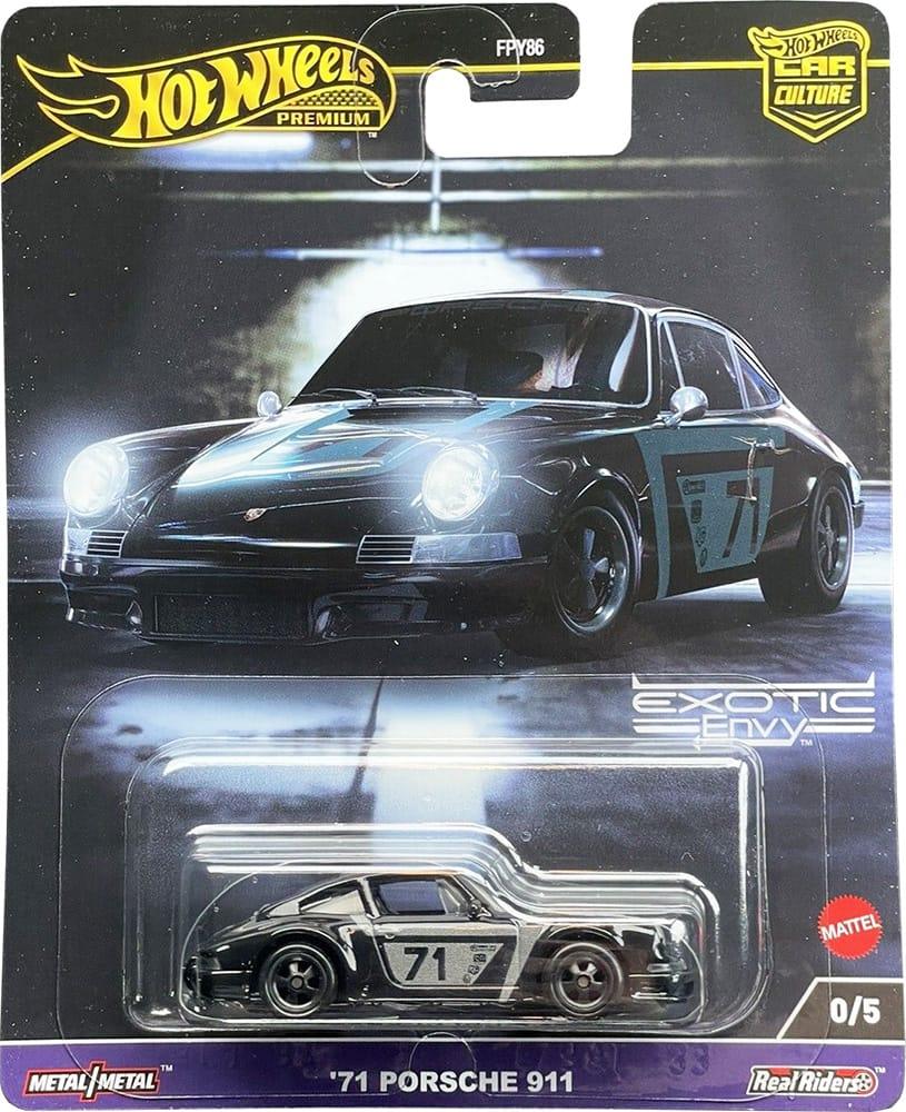 CHASE - HOT WHEELS - 71 PORSCHE 911 - BLACK - (0/5) - Its Fun