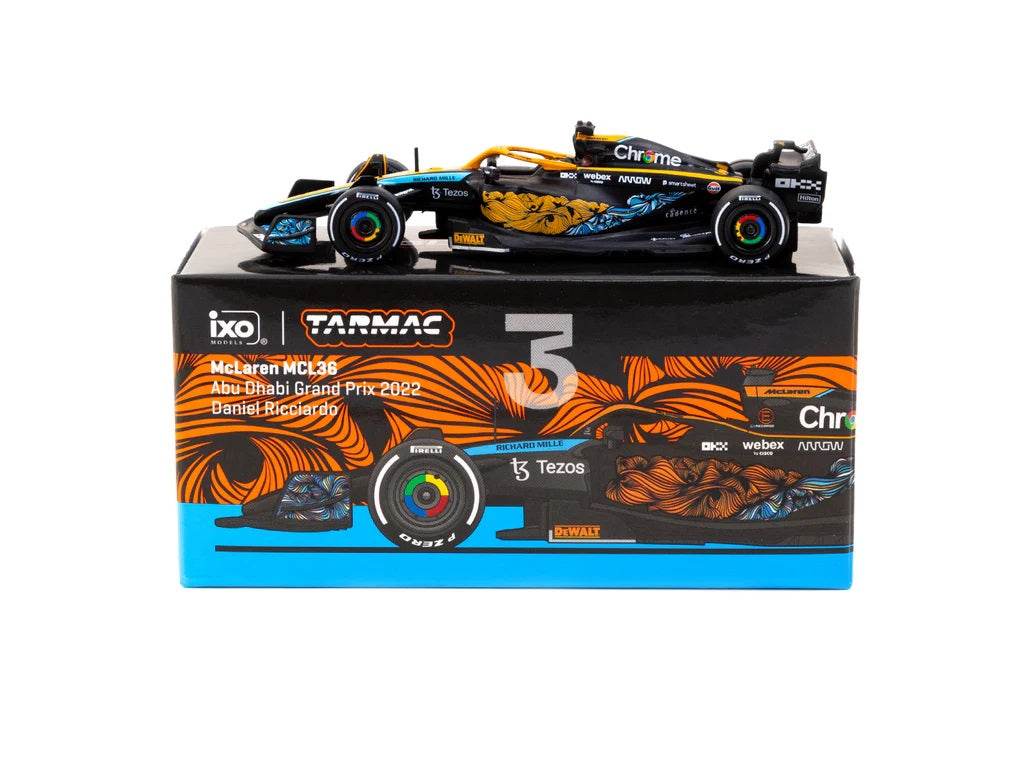 TARMAC - MCLAREN MCL36 - ABU DHABI GRAND PRIX 2022 - DANIEL RICCIARDO - Its Fun