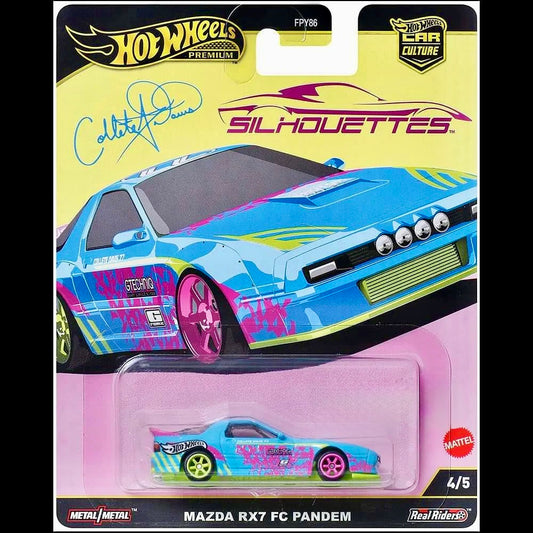 PREMIUM - SILHOUETTES - MAZDA RX7 FC PANDEM - 5B - Its Fun- Hot wheels - matchbox - diecast