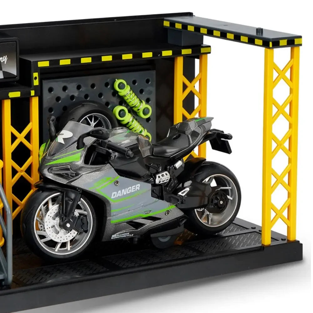 IMPORTED - MINI PARKING DIAROMA SET (DIY) - SUITABLE FOR ONE 1:64 CAR - Its Fun
