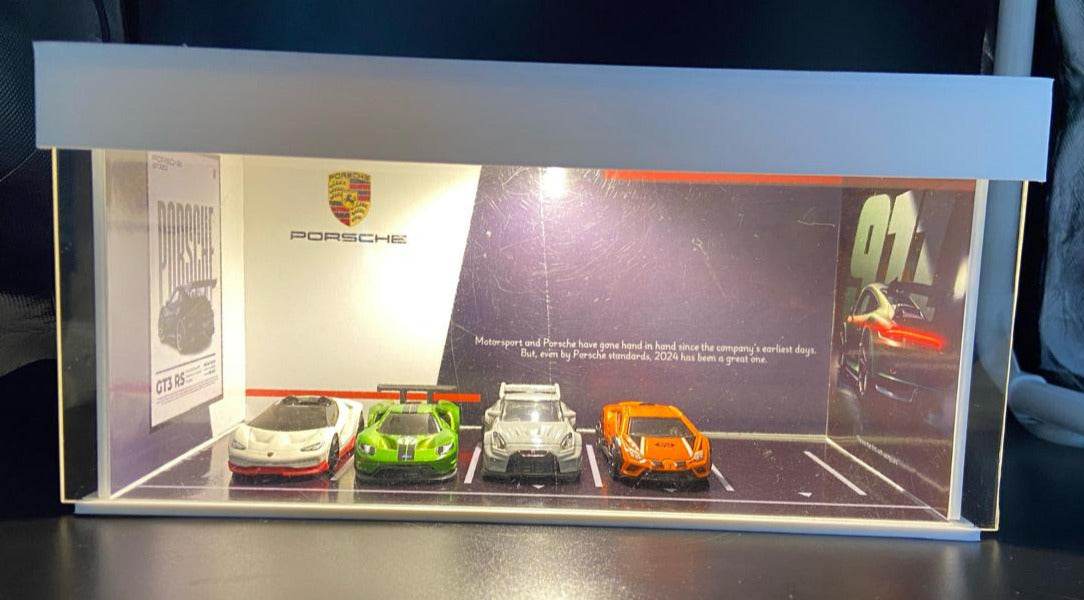 DIAROMA - DIY - PORSCHE - IMAGE IS FOR REFERENCE - NEW FIBER GLASS AND FULLY PACKED PRODUCT WILL BE SENT - Its Fun