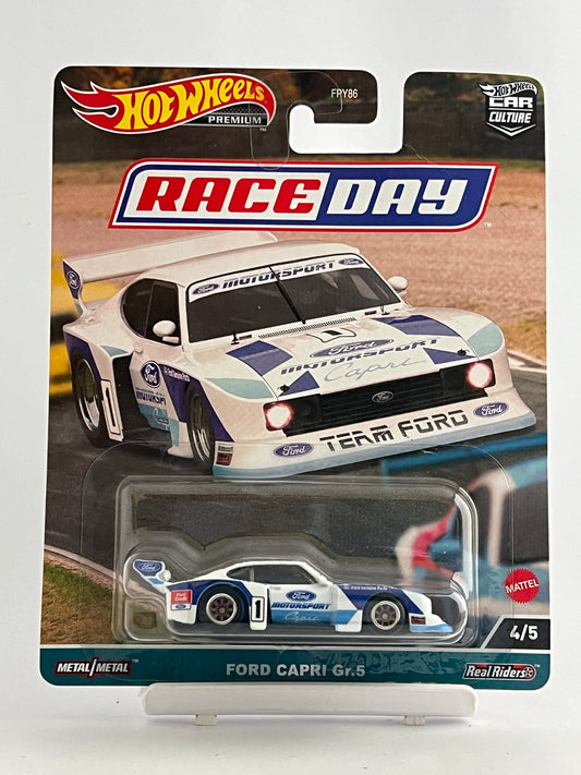 PREMIUM - RACEDAY -FORD CAPRI Gr.5 - 4B - Its Fun- Hot wheels - matchbox - diecast