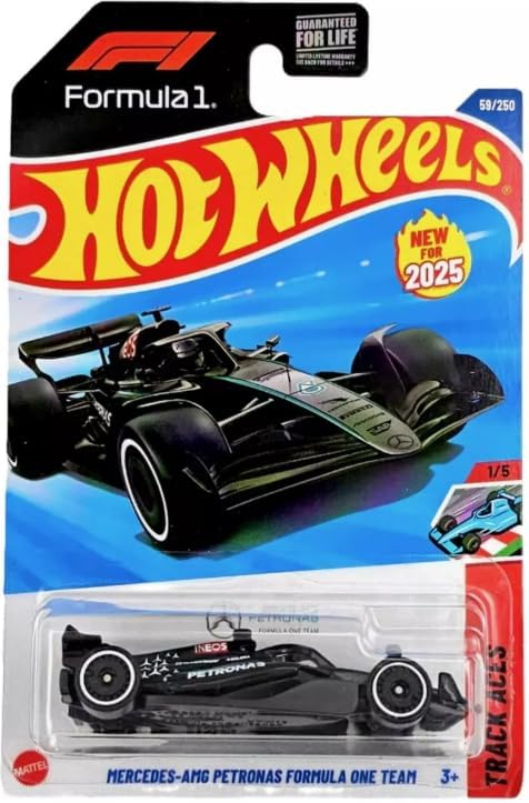 IMPORTED - HOT WHEELS - MERCEDES AMG PETRONAS FORMULA ONE TEAM - 3A