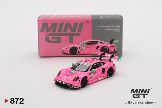 MINI GT - Porsche 911 GT3 R #80 AO Racing 2023 IMSA VIRginia Roxy - SEALED