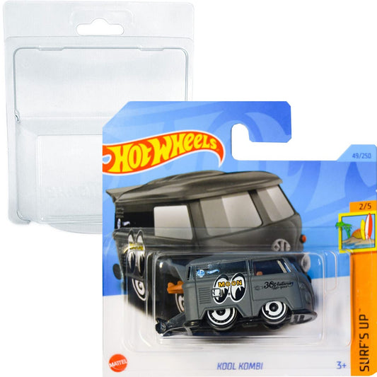 KOOL KOMBI - SHORT CARD WITH PROTECTOR - Its Fun- Hot wheels - matchbox - diecast