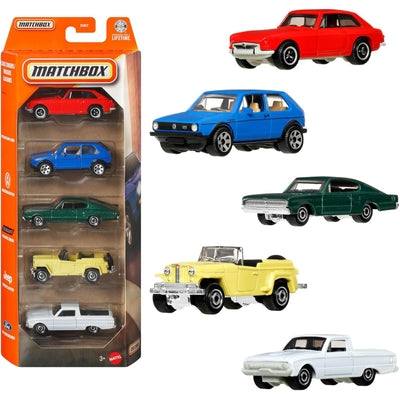 MATCHBOX - CLASSIC CRUISERS - 5 PACK