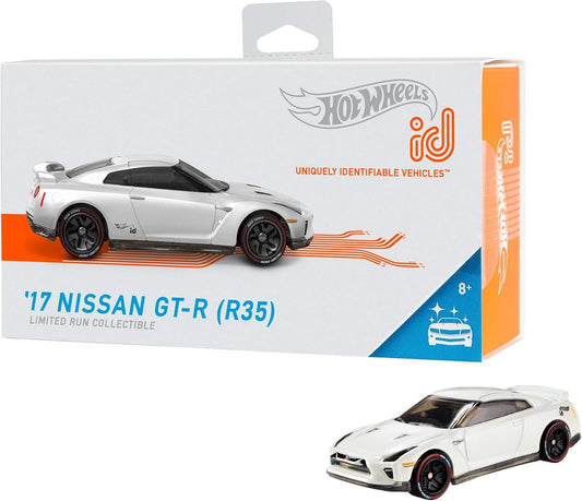 HOT WHEELS - ID CAR - VERY RARE - 17 NISSAN GT-R (R35)