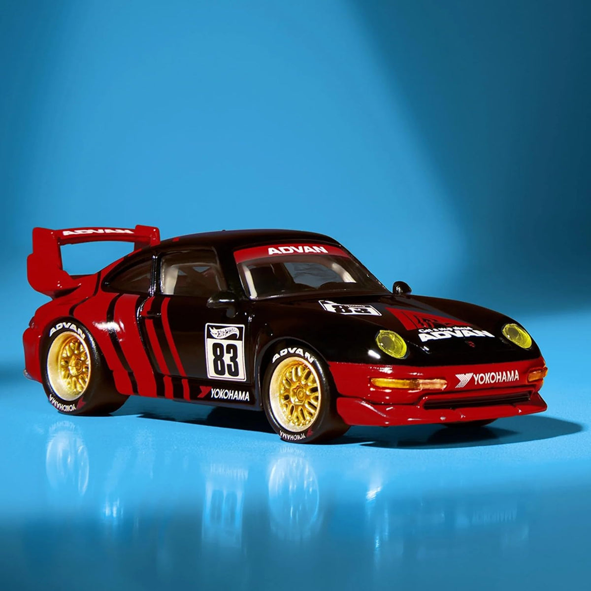 ELITE64 - HOT WHEELS - IMPORTED - PORSCHE 911 GT2 EVO 993 - ADVAN LIVERY