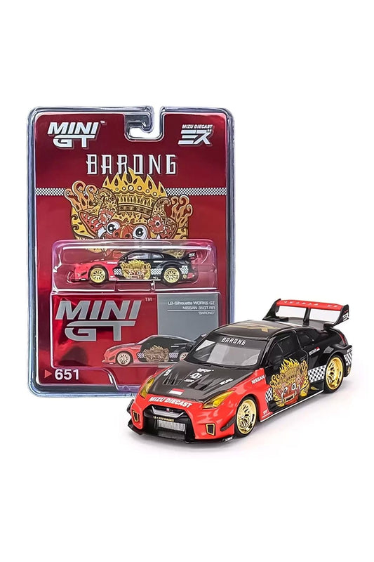 MINI GT - LB SILHOUETTE WORKS GT - NISSAN 35GT-RR - BARONG