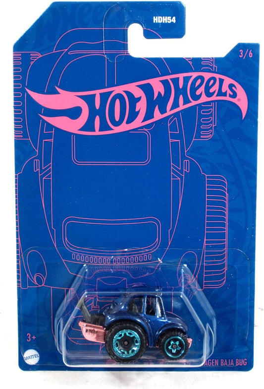 MILD CREASE - HOT WHEELS - 70 VOLKSWAGEN BAJA BUG - 4G