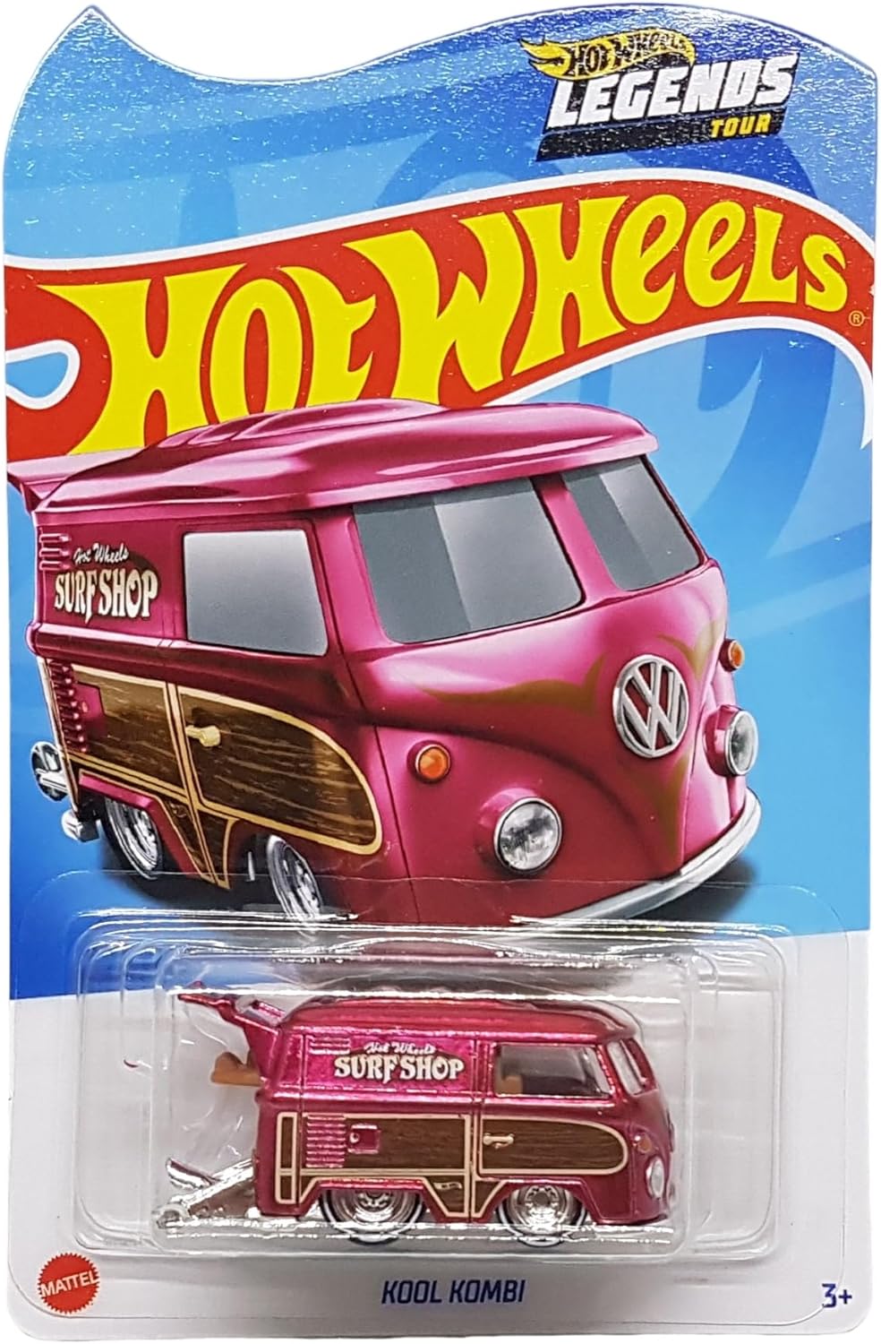 HOT WHEELS - LEGENDS TOUR - KOOL KOMBI - PROTECTOR INCLUDED - ZX2