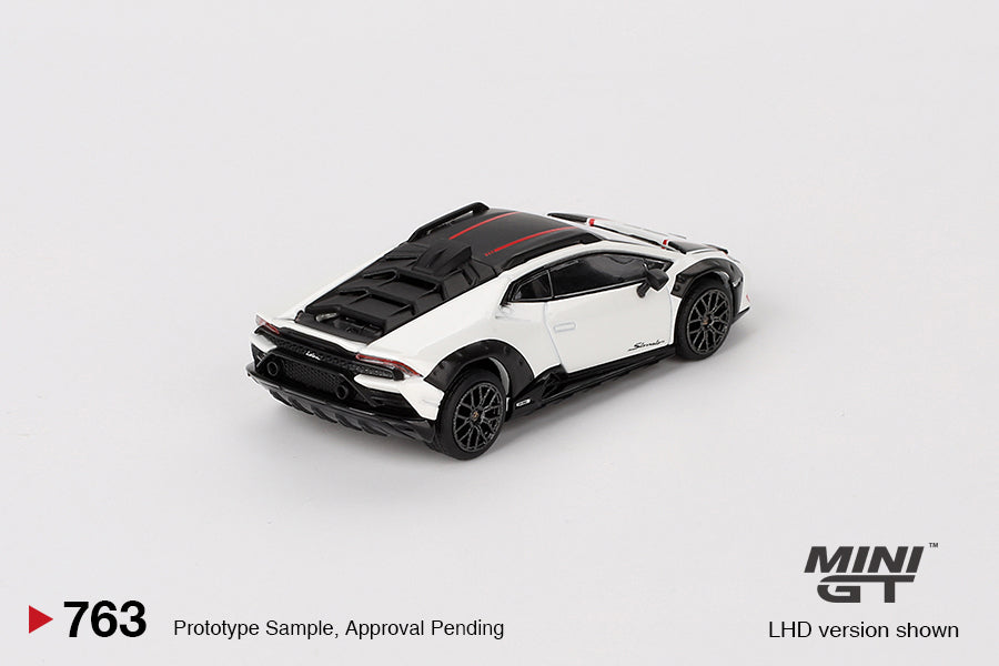 PRE-ORDER - # 763 - Lamborghini Huracán Sterrato Bianco Asopo