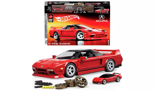 HOT WHEELS BRICK SHOP - 90 ACURA NSX (SEALED BOX)