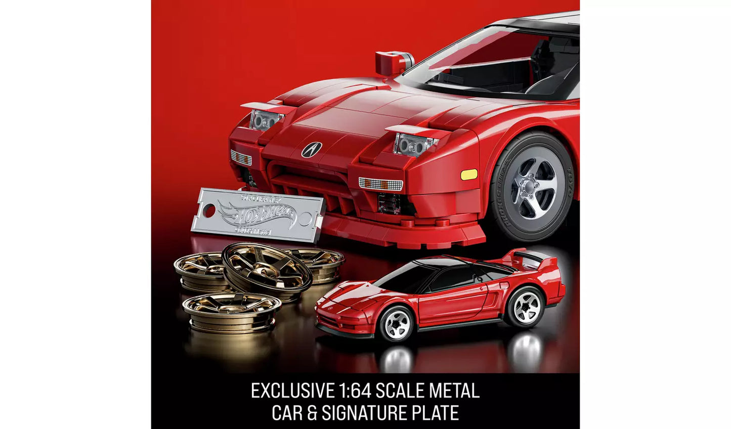 HOT WHEELS BRICK SHOP - 90 ACURA NSX (SEALED BOX)