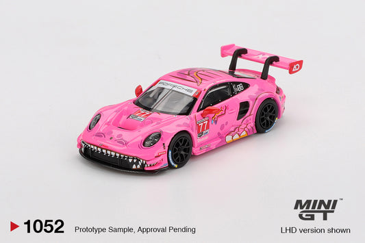 MINI GT - Porsche 911 GT3 R #77 AO Racing 2024 IMSA Road America - 1052 (BLISTER) - ROXY