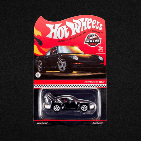 HOT WHEELS RLC - PORSCHE 959 BLACK – Its Fun