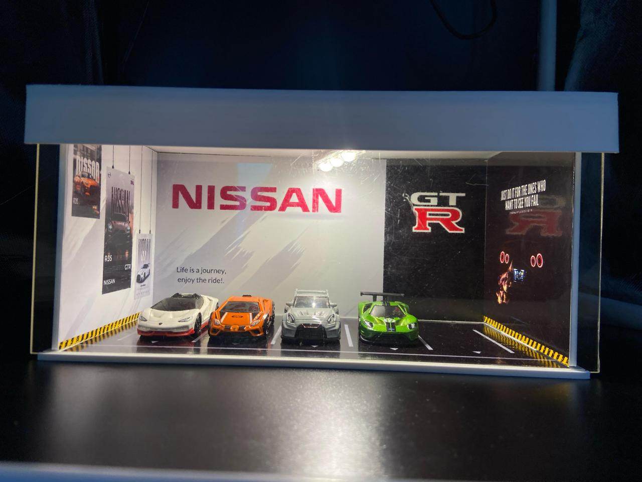 DIAROMA - DIY - NISSAN - IMAGE IS FOR REFERENCE - NEW FIBER GLASS AND FULLY PACKED PRODUCT WILL BE SENT - Its Fun