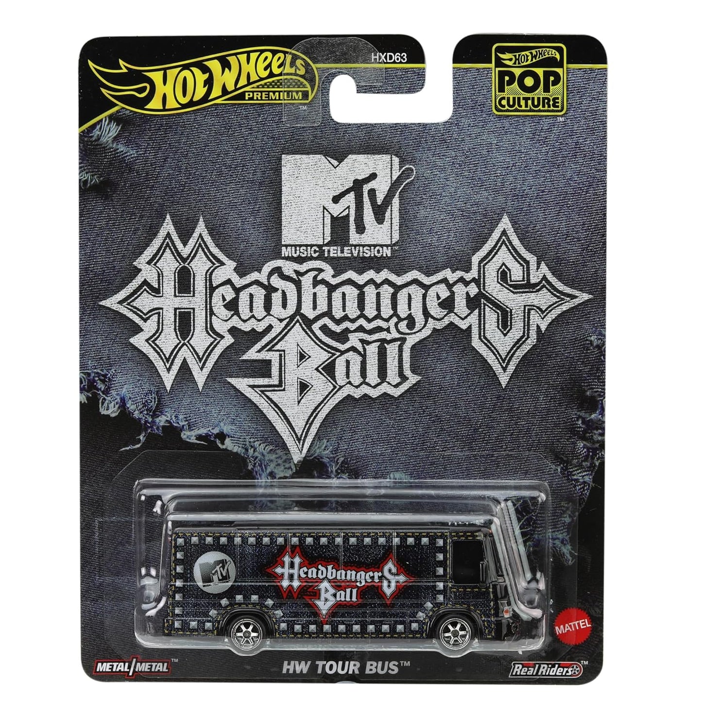 CREASED - HOT WHEELS - HW TOUR BUS - 9D