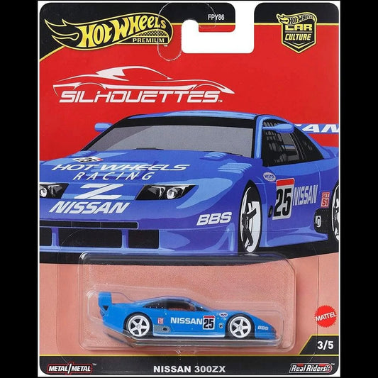 PREMIUM - SILHOUETTES - NISSAN 300ZX - 5B - Its Fun- Hot wheels - matchbox - diecast