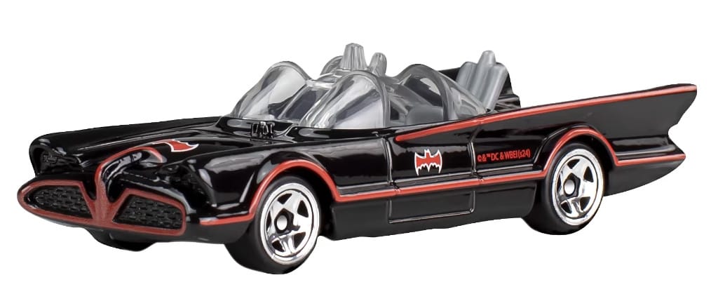 HOT WHEELS - BATMOBILE BOX - SILVER SERIES - SET OF 5 CARS - SEALED