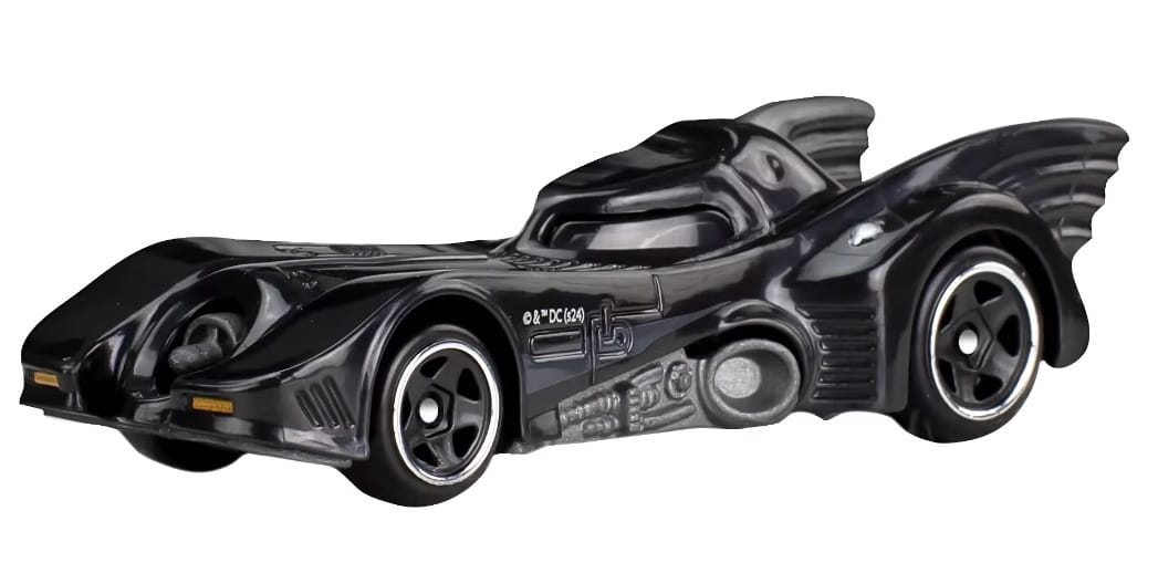 HOT WHEELS - BATMOBILE BOX - SILVER SERIES - SET OF 5 CARS - SEALED