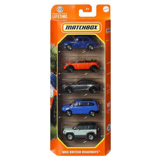MBX BRITISH ROADWAYS 5 CARS PACK - IMPORTED