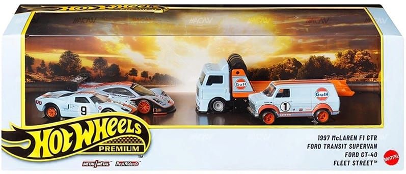 HOT WHEELS - GULF DIAROMA BOX