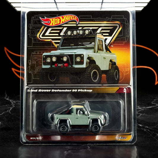 BLISTER ISSUE - HOT WHEELS - ELITE64 LAND ROVER DEFENDER 90 PICKUP - 7C