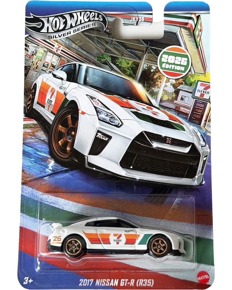 PRE-ORDER - HOT WHEELS -  7-ELEVEN 2017 NISSAN GT-R (R35) - ARRIVING AUGUST 15TH- AUGUST 30TH
