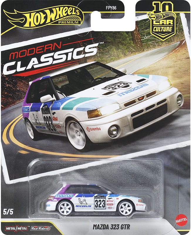 IMPORTED HOT WHEELS - MODERN CLASSICS - SET OF 6 CARS INCLUDING THE CHASE
