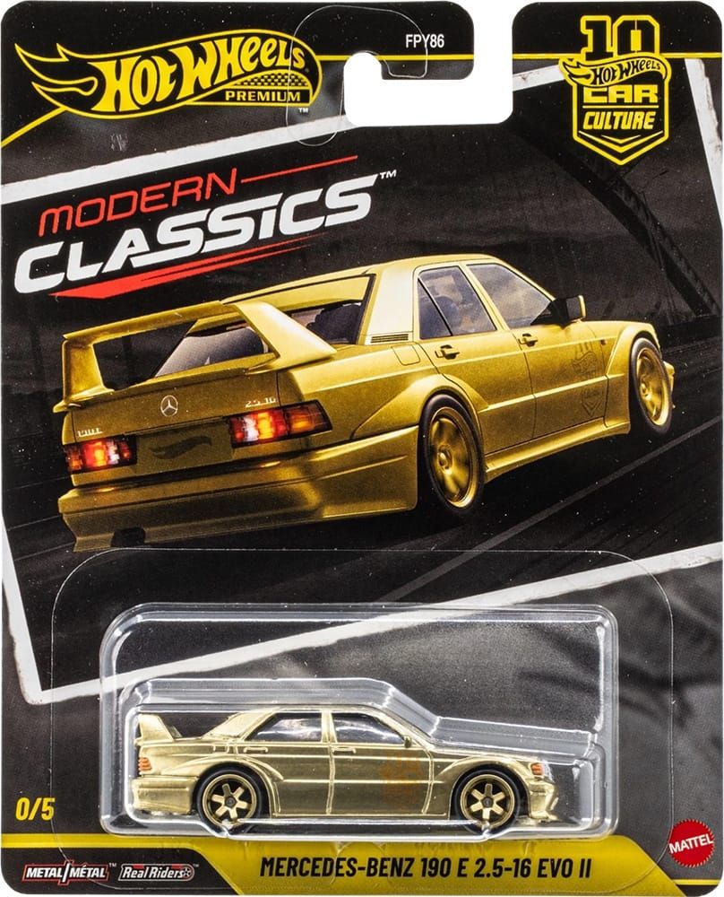 CHASE - HOT WHEELS - PREMIUM - MERCEDES BENZ 190 E 2.5-16 EVO II - MODERN CLASSICS